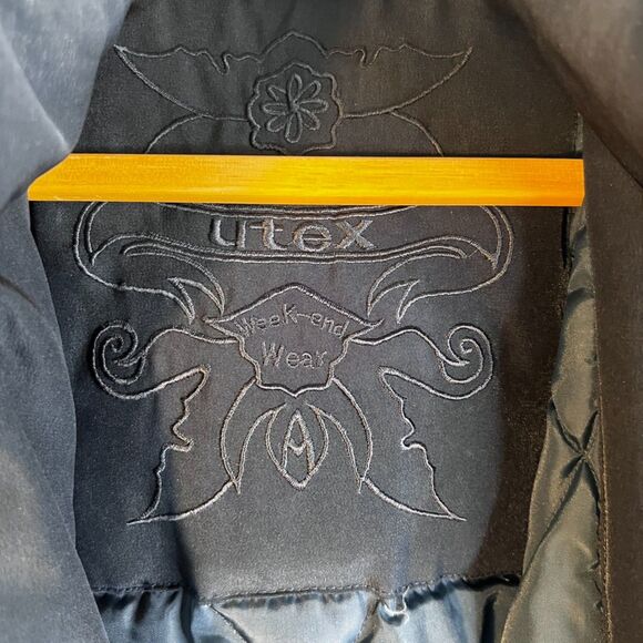 Utex Down Fill Insulated Puffy Coat Anorak Removable Faux Fur Hood Size 1-2X* - Picture 10 of 14